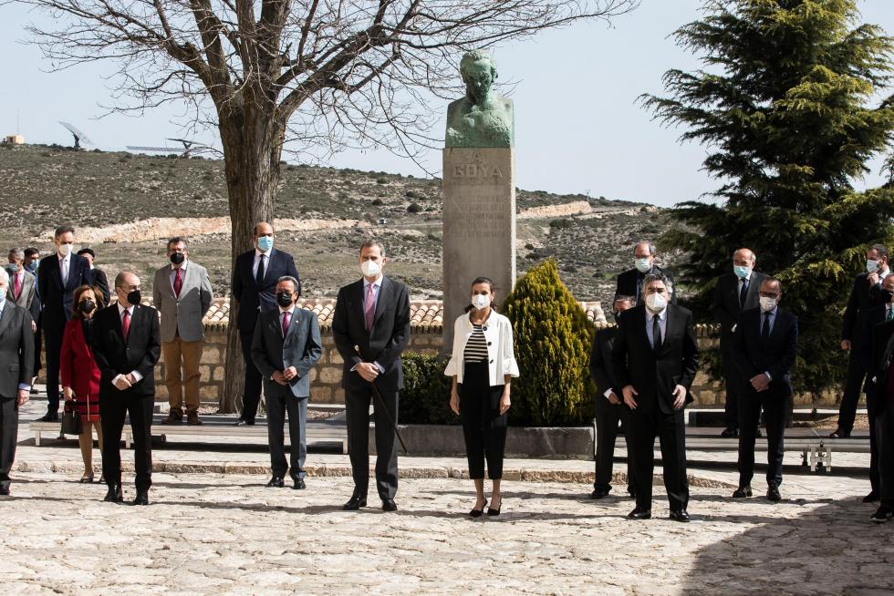Los Reyes visitan Fuendetodos en el 275 aniversario del nacimiento de Goya