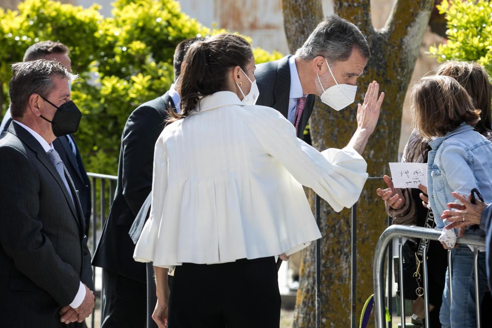 Los Reyes visitan Fuendetodos en el 275 aniversario del nacimiento de Goya