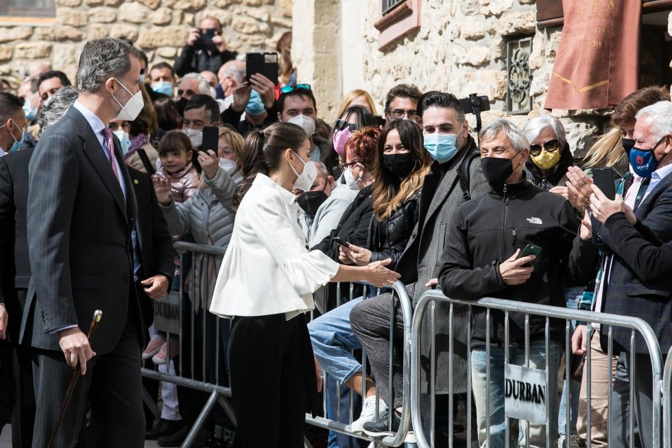 Los Reyes visitan Fuendetodos en el 275 aniversario del nacimiento de Goya