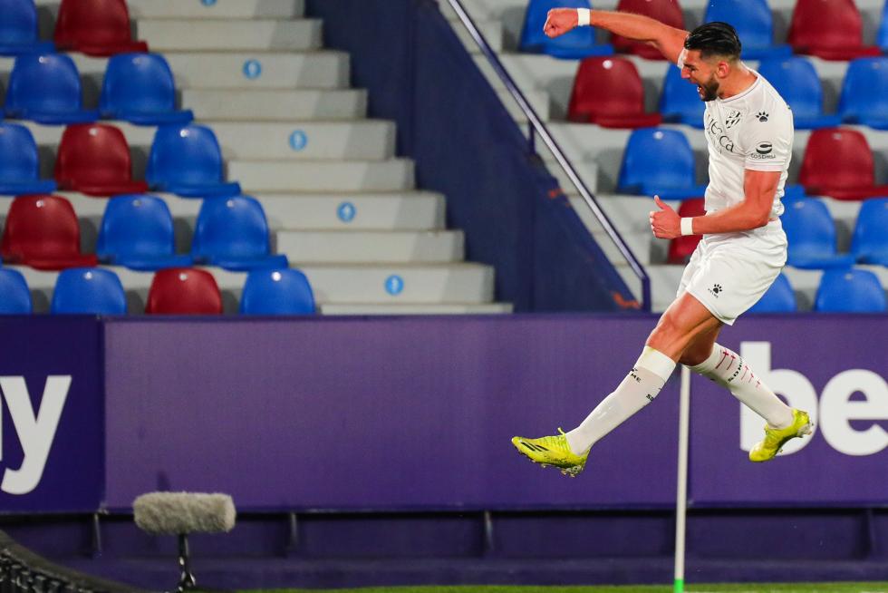 Imágenes de la segunda parte del partido Levante-Huesca.