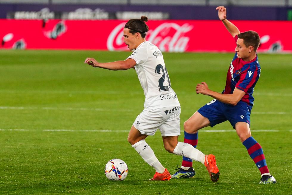 Imágenes de la segunda parte del partido Levante-Huesca.