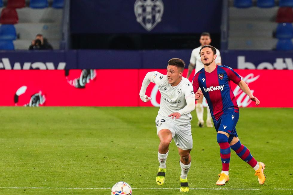 Imágenes de la segunda parte del partido Levante-Huesca.