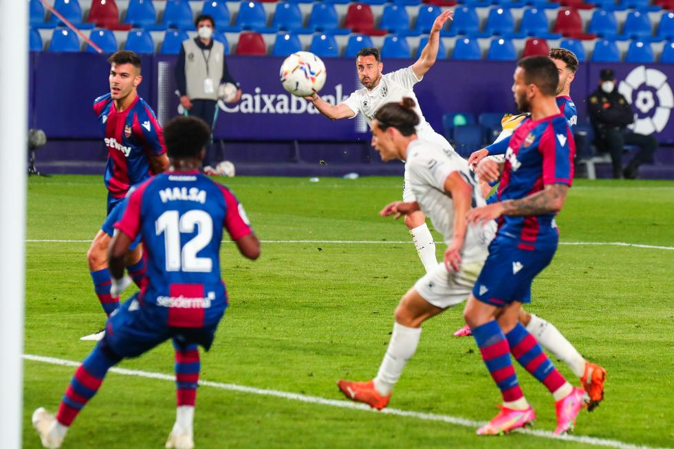 Imágenes de la segunda parte del partido Levante-Huesca.
