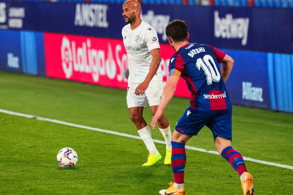 Imágenes de la segunda parte del partido Levante-Huesca.