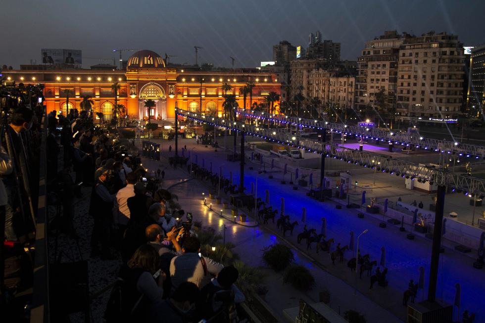 Royal Mummies transferred to National Museum of Egyptian Civilization