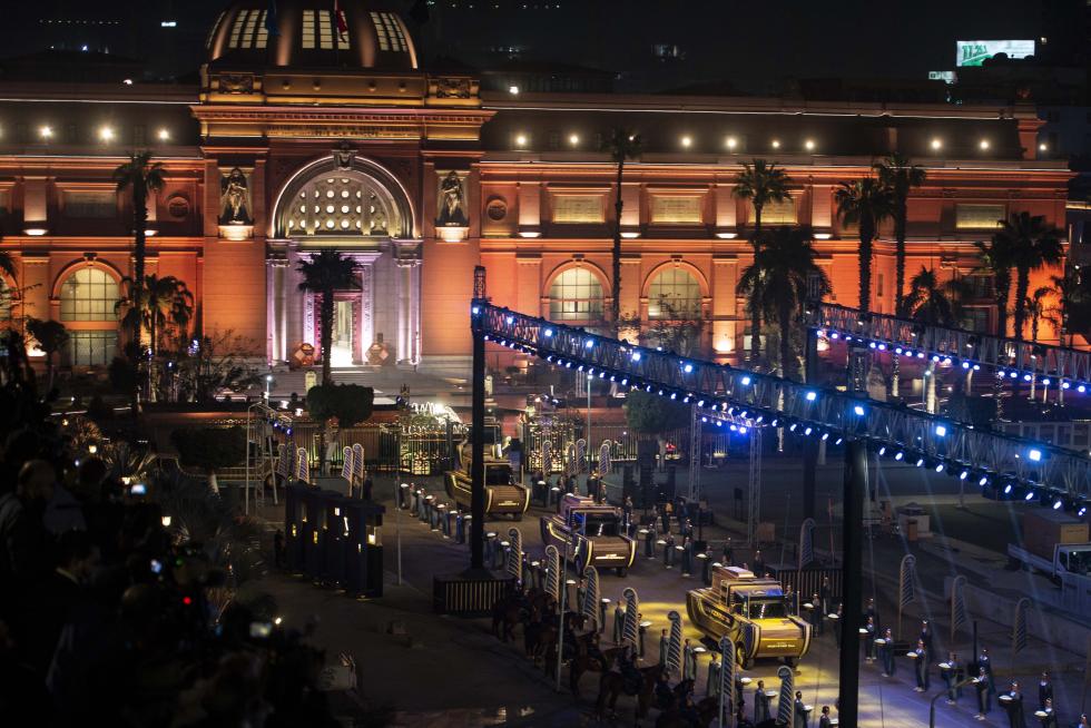 Royal Mummies transferred to National Museum of Egyptian Civilization