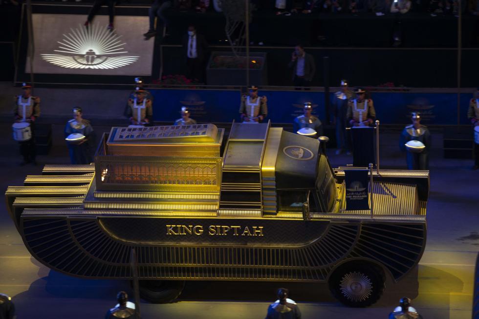 Royal Mummies transferred to National Museum of Egyptian Civilization