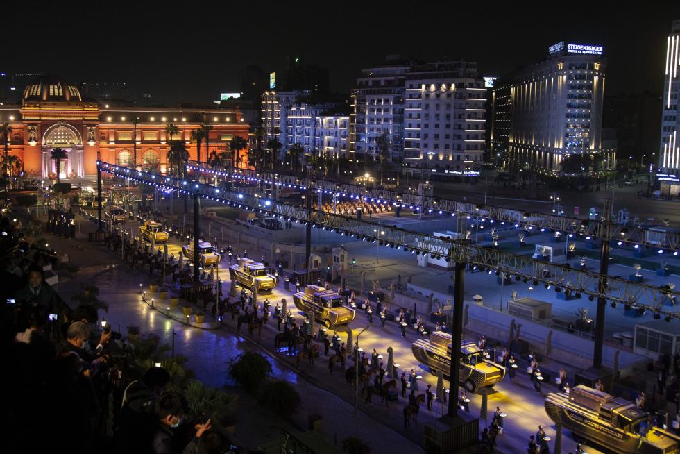 Royal Mummies transferred to National Museum of Egyptian Civilization