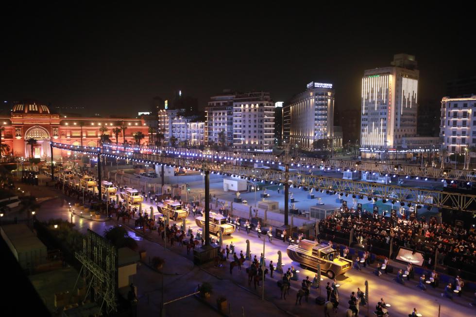 Royal Mummies transferred to National Museum of Egyptian Civilization