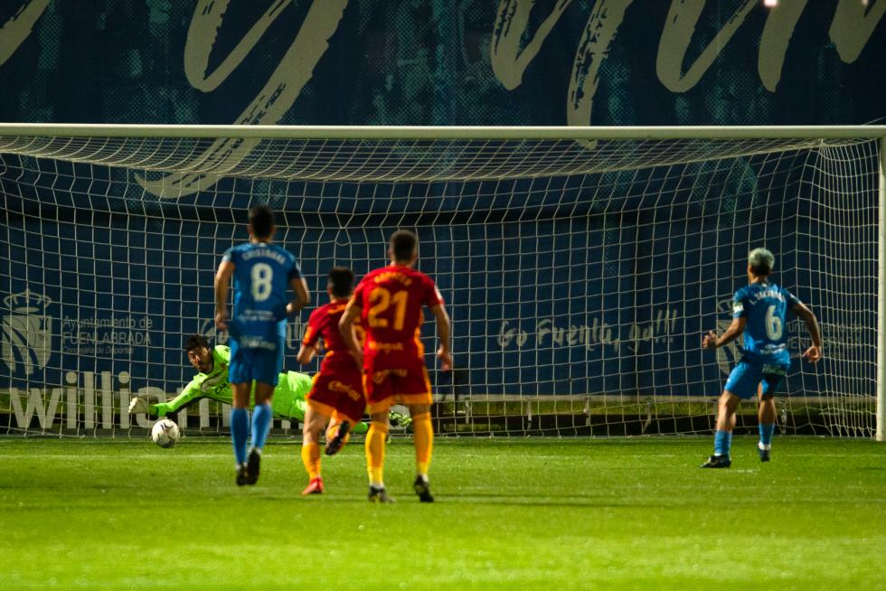 Partido Fuenlabrada - Real Zaragoza, jornada 33 de Segunda División