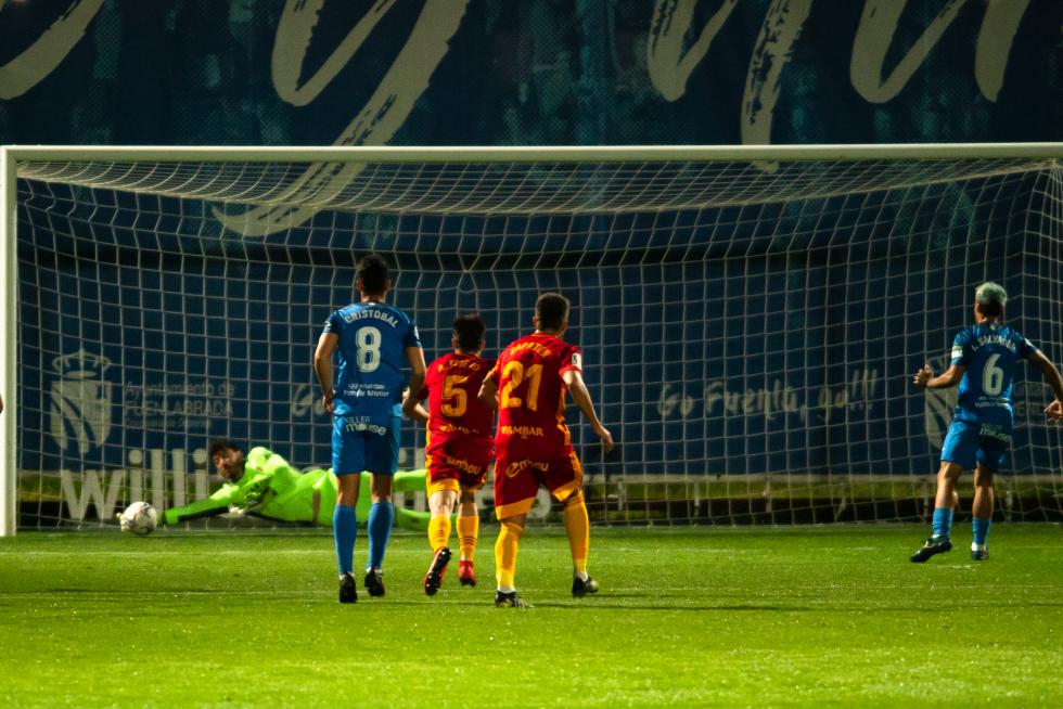 Partido Fuenlabrada - Real Zaragoza, jornada 33 de Segunda División