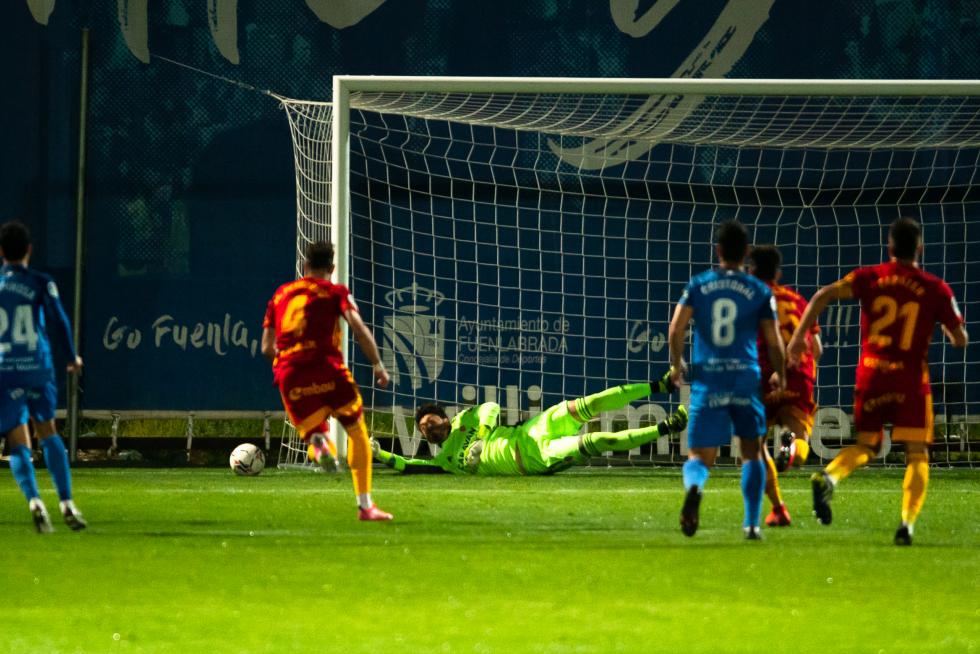 Partido Fuenlabrada - Real Zaragoza, jornada 33 de Segunda División