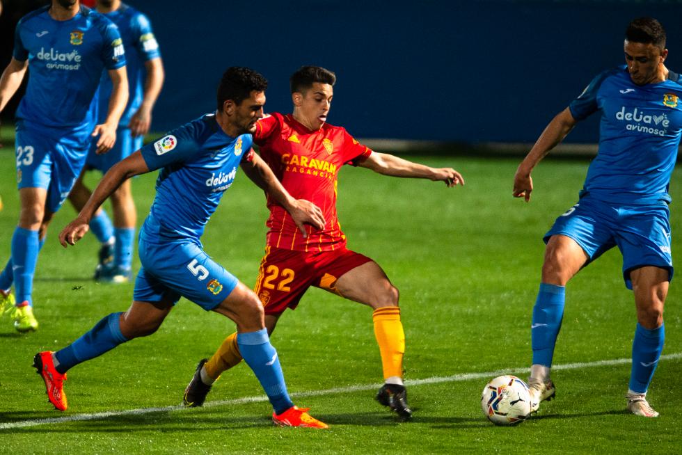 Partido Fuenlabrada - Real Zaragoza, jornada 33 de Segunda División