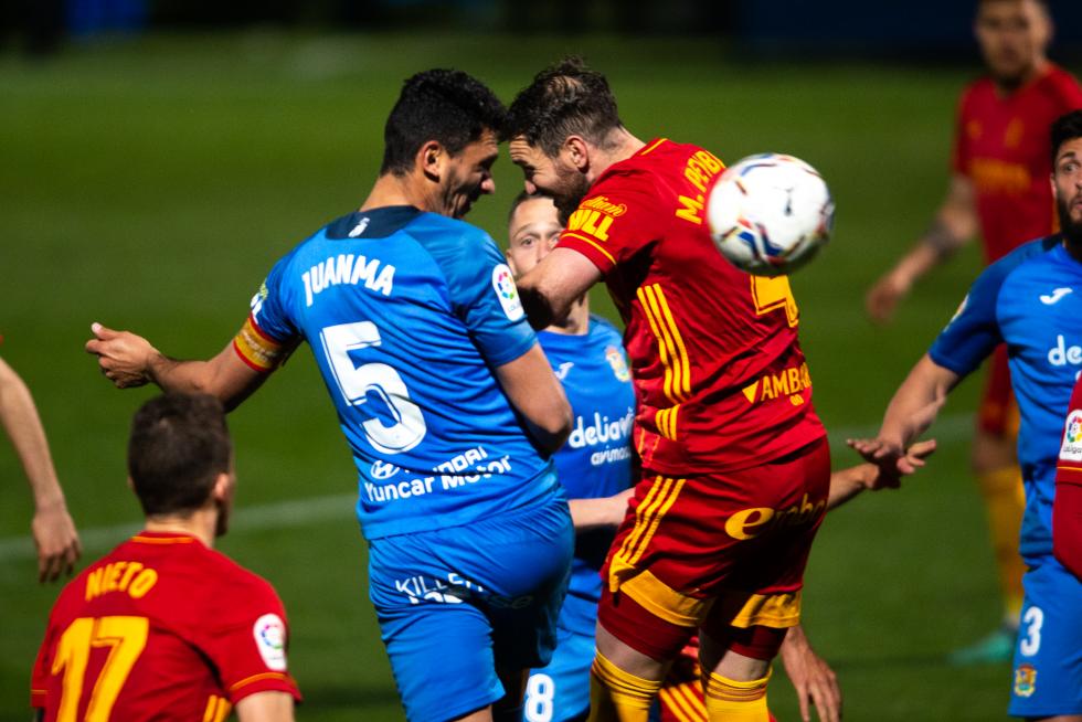 Partido Fuenlabrada - Real Zaragoza, jornada 33 de Segunda División