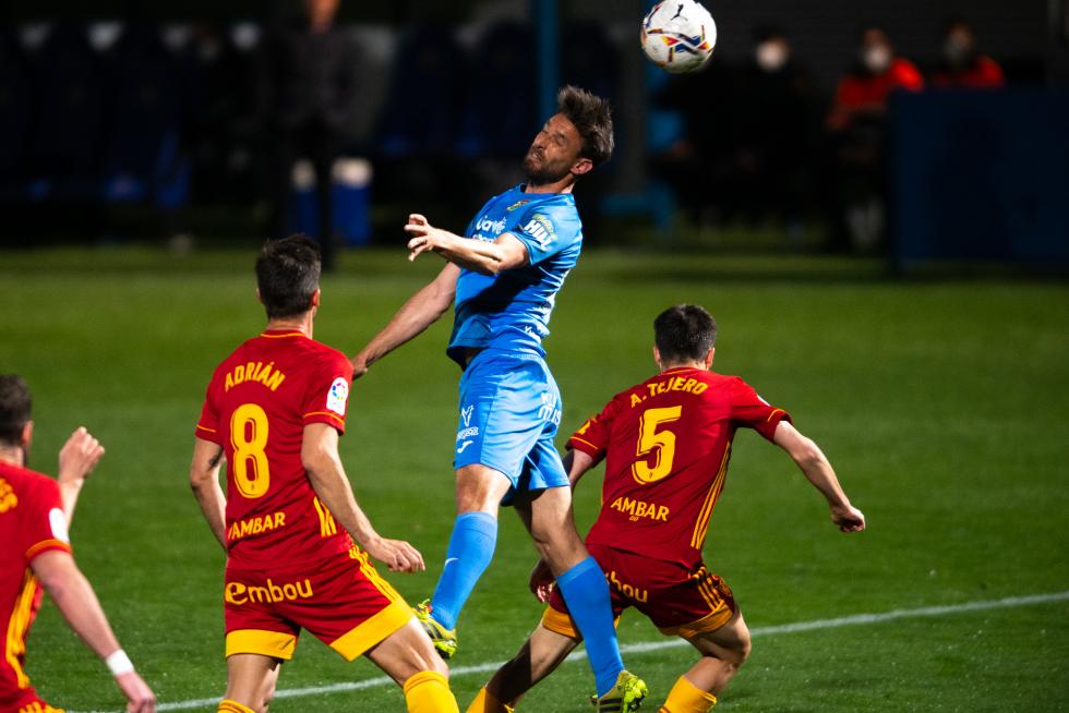 Partido Fuenlabrada - Real Zaragoza, jornada 33 de Segunda División
