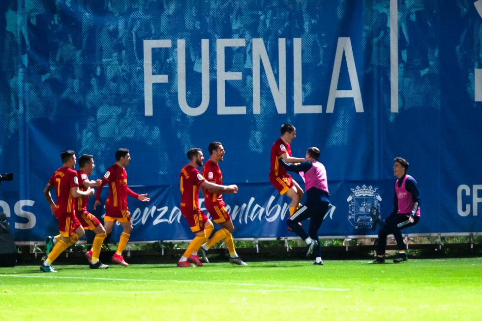 Partido Fuenlabrada - Real Zaragoza, jornada 33 de Segunda División