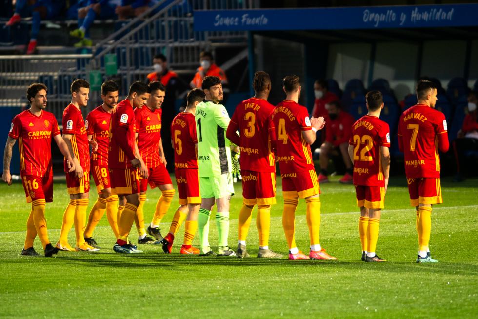 Partido Fuenlabrada - Real Zaragoza, jornada 33 de Segunda División