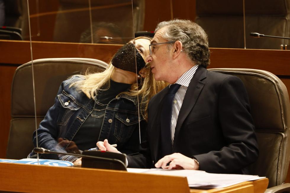 Pleno en las Cortes de Aragón