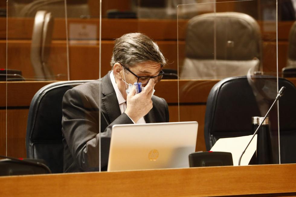 Pleno en las Cortes de Aragón
