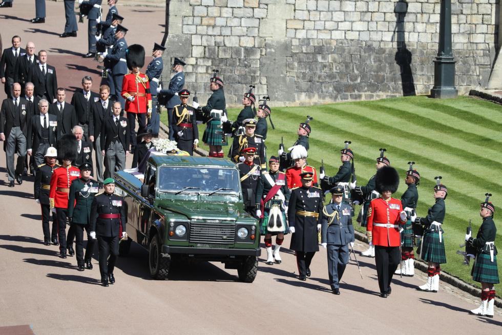 Funeral de Felipe de Edimburgo.