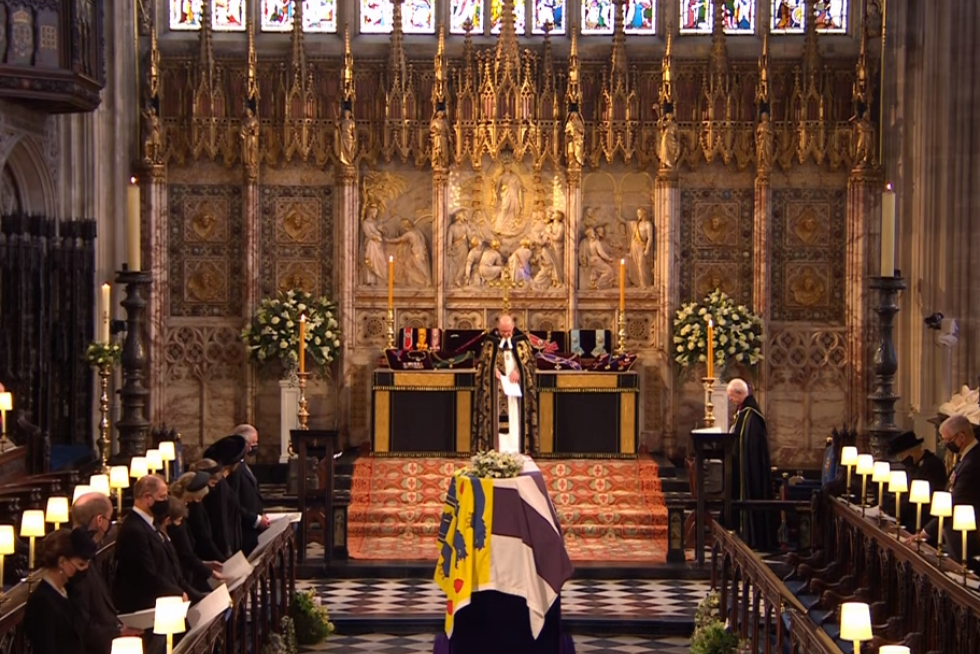 Funeral de Felipe de Edimburgo.