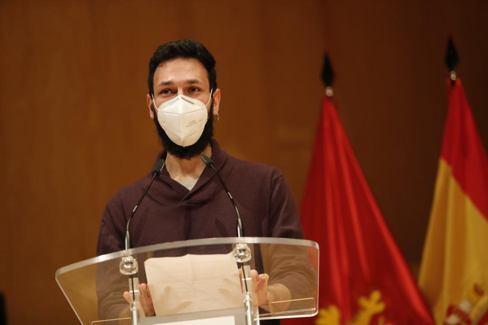 Foto de la entrega de las distinciones -Medalla de Oro, Hijos Predilectos e Hijos Adoptivos- del Ayuntamiento de Zaragoza 2020