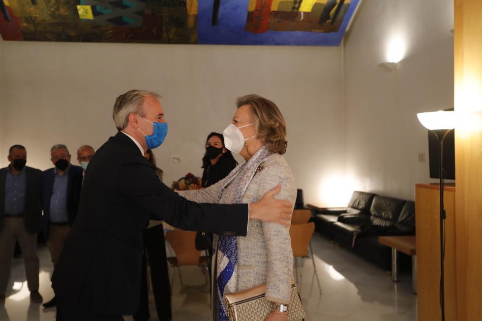 Foto de la entrega de las distinciones -Medalla de Oro, Hijos Predilectos e Hijos Adoptivos- del Ayuntamiento de Zaragoza 2020