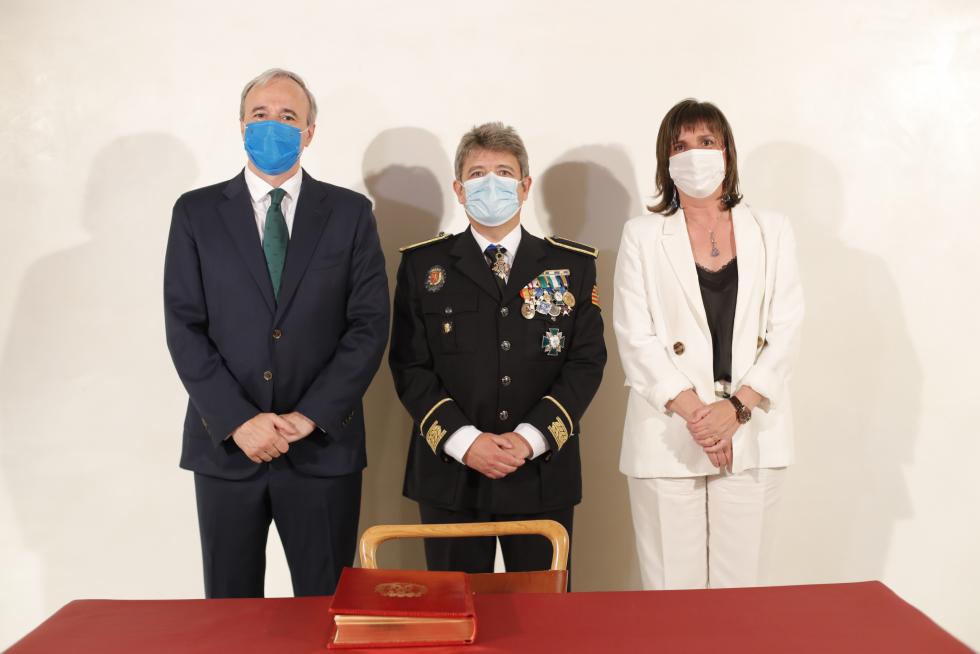Foto de la entrega de las distinciones -Medalla de Oro, Hijos Predilectos e Hijos Adoptivos- del Ayuntamiento de Zaragoza 2020