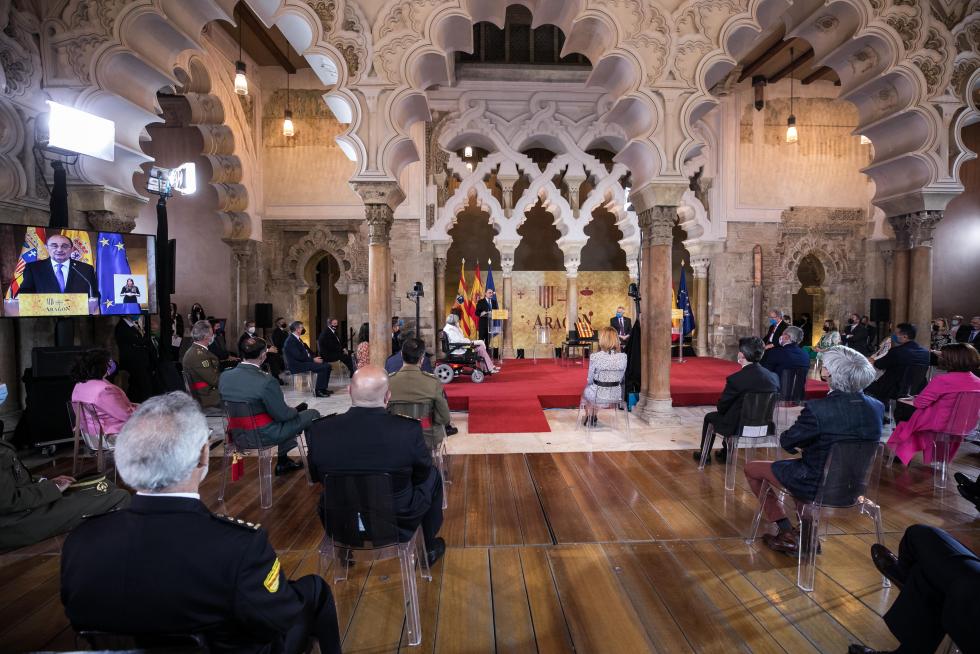 ACTO INSTITUCIONAL DEL DIA DE ARAGON / LAS CORTES DE ARAGON ( ZARAGOZA )