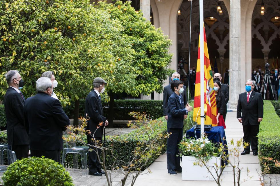 Celebración institucional del Día de Aragón en La Aljafería