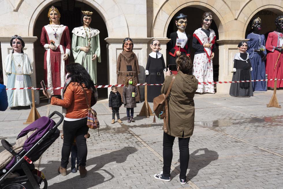 Día de Aragón en la plaza de San Juan de Teruel.