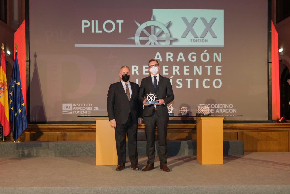 Foto del acto de entrega de los Premios Pilot a la excelencia logística