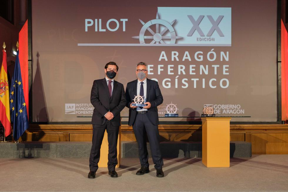 Foto del acto de entrega de los Premios Pilot a la excelencia logística