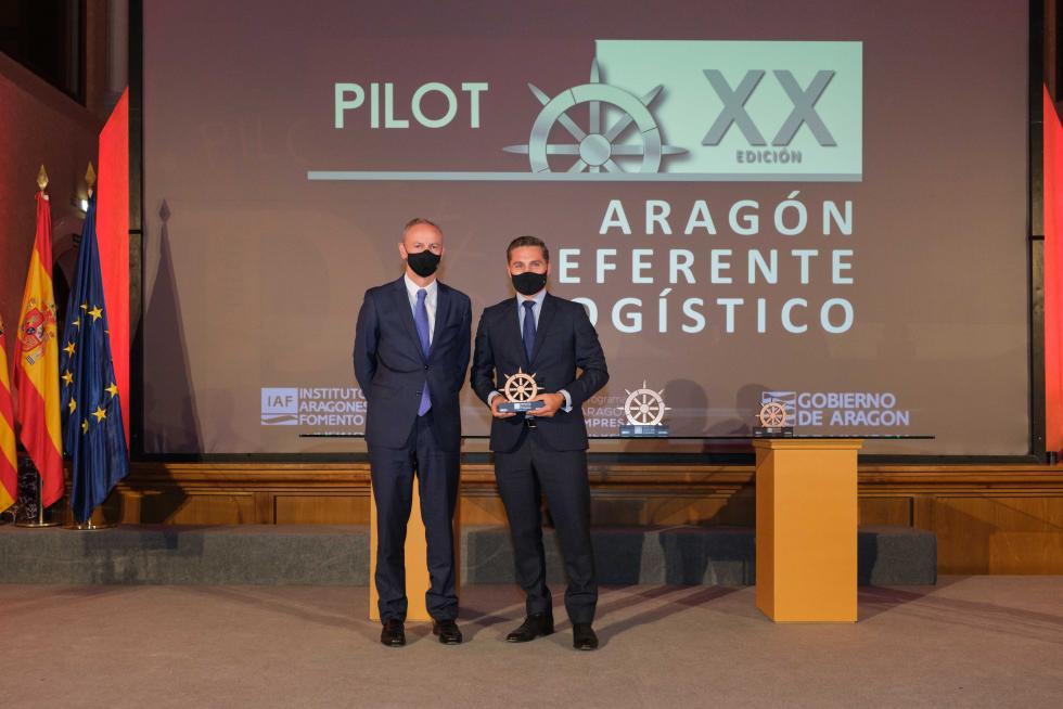 Foto del acto de entrega de los Premios Pilot a la excelencia logística