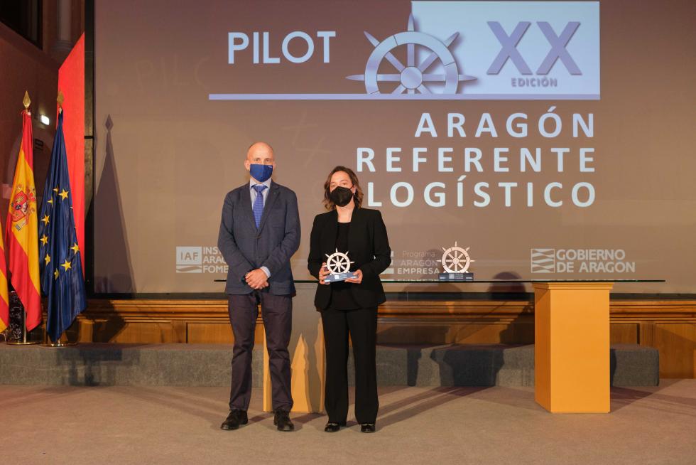 Foto del acto de entrega de los Premios Pilot a la excelencia logística