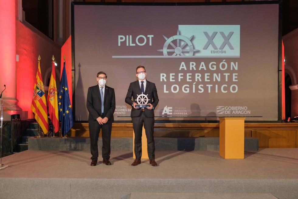 Foto del acto de entrega de los Premios Pilot a la excelencia logística