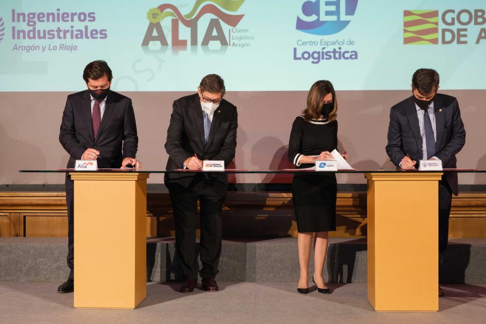 Foto del acto de entrega de los Premios Pilot a la excelencia logística