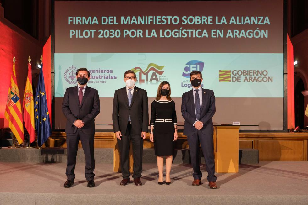 Foto del acto de entrega de los Premios Pilot a la excelencia logística