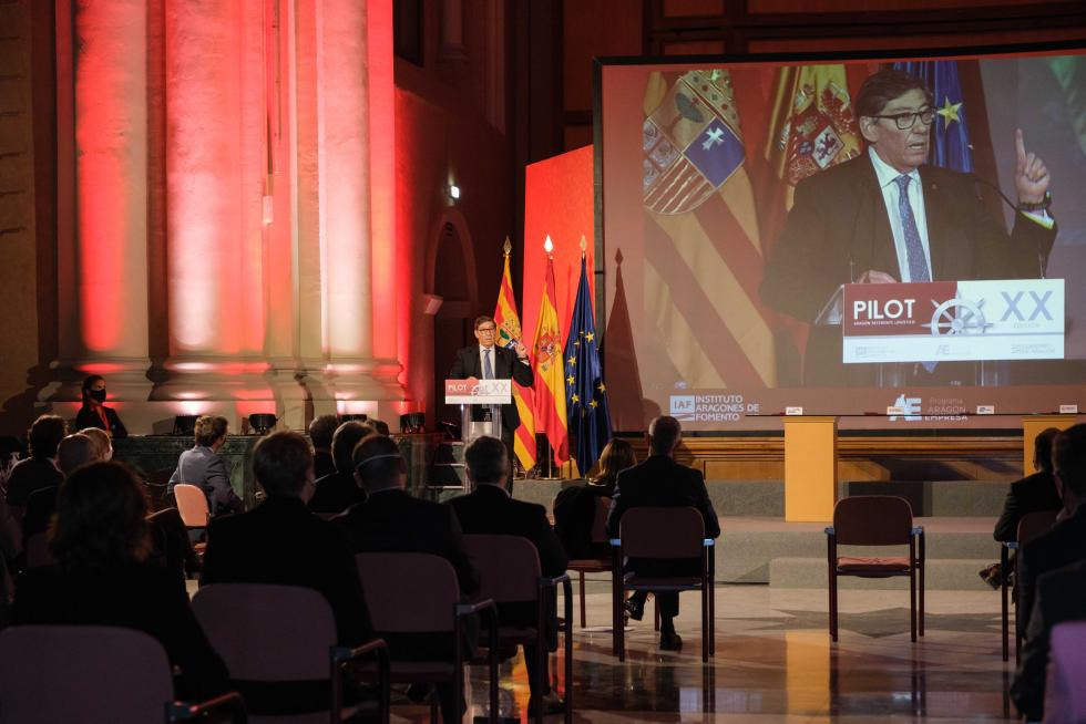 Foto del acto de entrega de los Premios Pilot a la excelencia logística