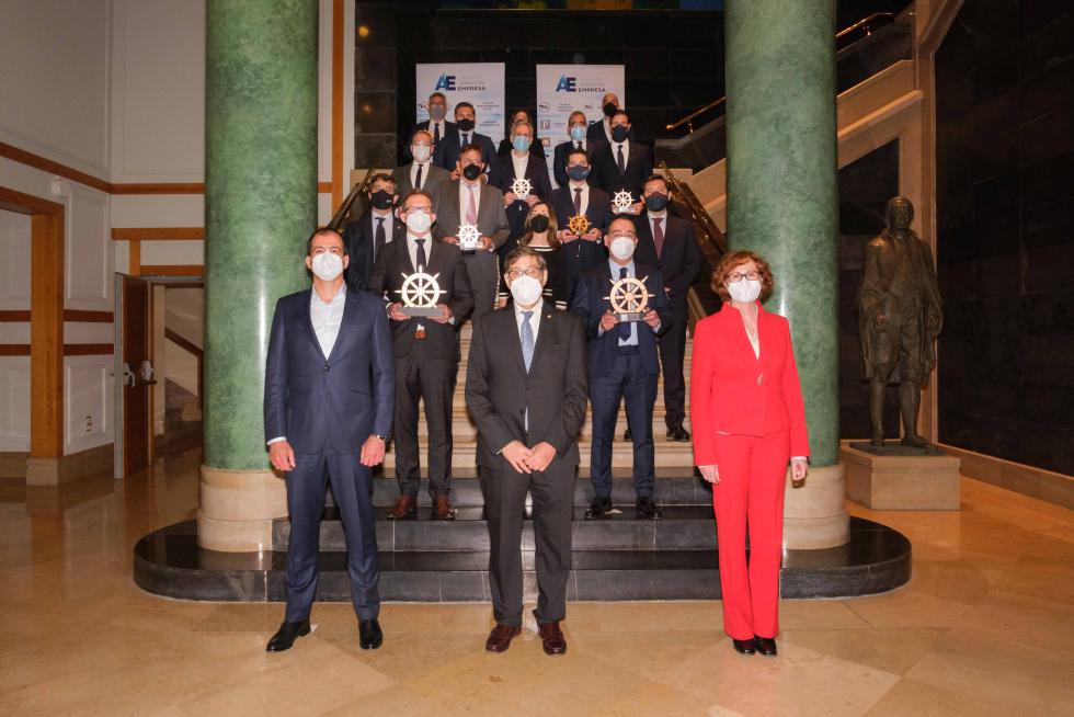 Foto del acto de entrega de los Premios Pilot a la excelencia logística