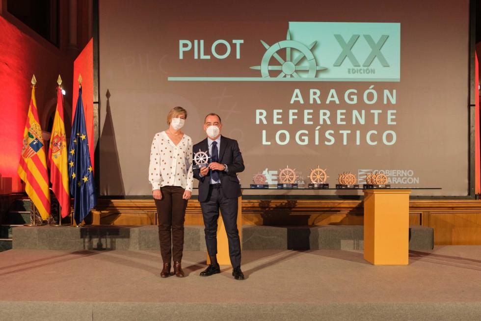 Foto del acto de entrega de los Premios Pilot a la excelencia logística