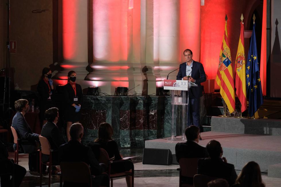 Foto del acto de entrega de los Premios Pilot a la excelencia logística