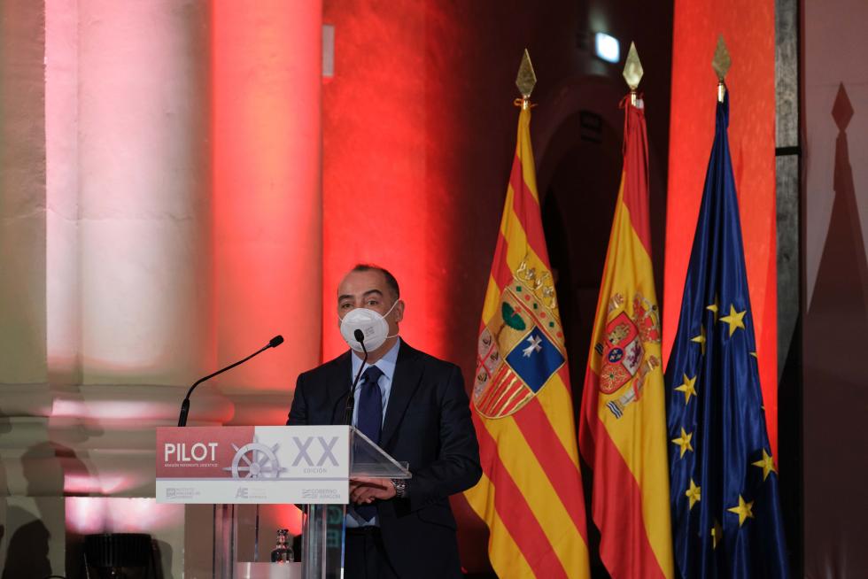 Foto del acto de entrega de los Premios Pilot a la excelencia logística