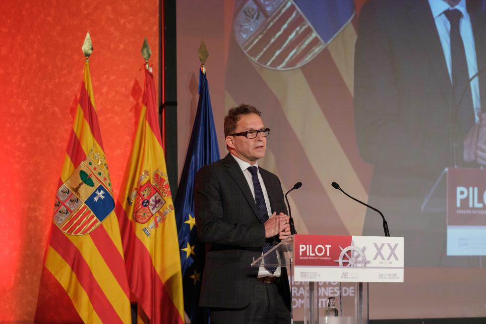 Foto del acto de entrega de los Premios Pilot a la excelencia logística