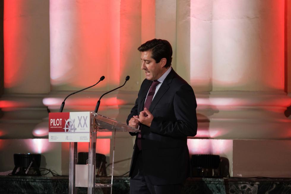 Foto del acto de entrega de los Premios Pilot a la excelencia logística