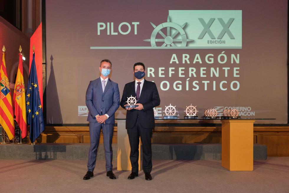 Foto del acto de entrega de los Premios Pilot a la excelencia logística