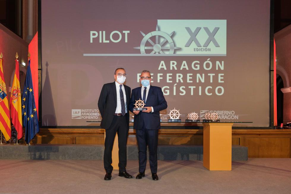 Foto del acto de entrega de los Premios Pilot a la excelencia logística