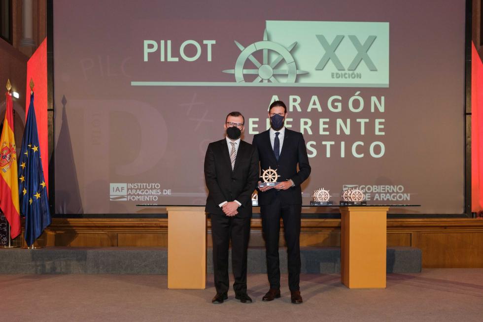 Foto del acto de entrega de los Premios Pilot a la excelencia logística