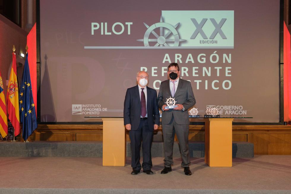 Foto del acto de entrega de los Premios Pilot a la excelencia logística