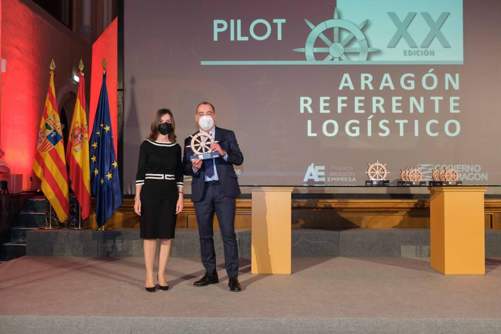Foto del acto de entrega de los Premios Pilot a la excelencia logística